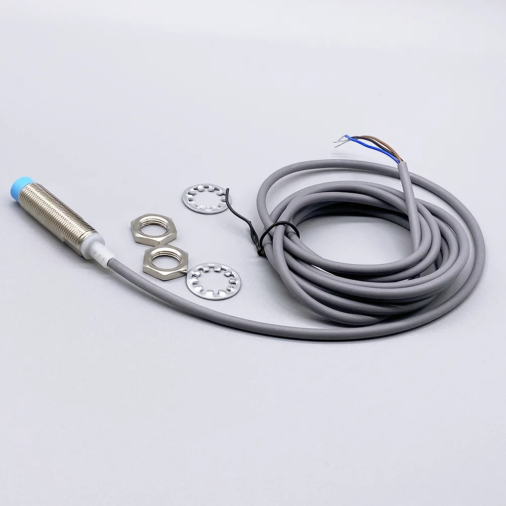 LONGWE IP68 1500 Гц M12 4 мм 3 Цилиндрический индуктивный бесконтактный датчик LM12 для