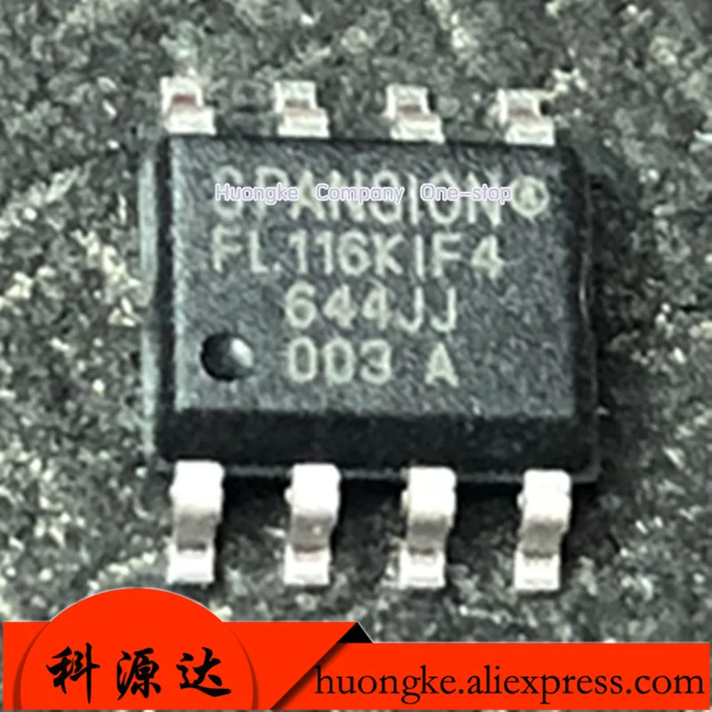 

10pcs/lot S25FL116K0XMFI041 Printed FL116KIF4 memory chip SOP8
