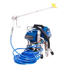 Безвоздушная высокого давления для краски опрыскиватель машина H690 Электрическая Краска ing оборудование 2200 Вт с 0,01"(0,43 мм) Насадка DIY инструмент украшения