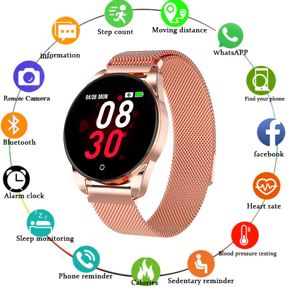 

M12 Smart Watch Women's Men's Business IP67 170mah Watches Heart Rate Monitor Sleep Monitoring Smartwatch for IOS Android Xiaomi