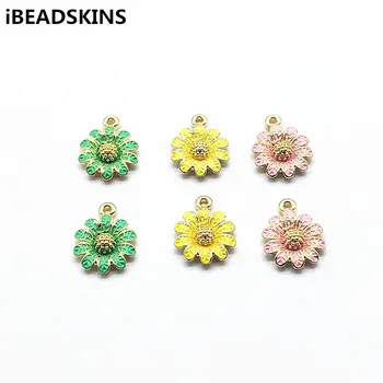 

New arrival! 15x12mm 100pcs Flower Pendants/Charm for Hand Made Earrings DIY parts,Jewelry making Findings & Components