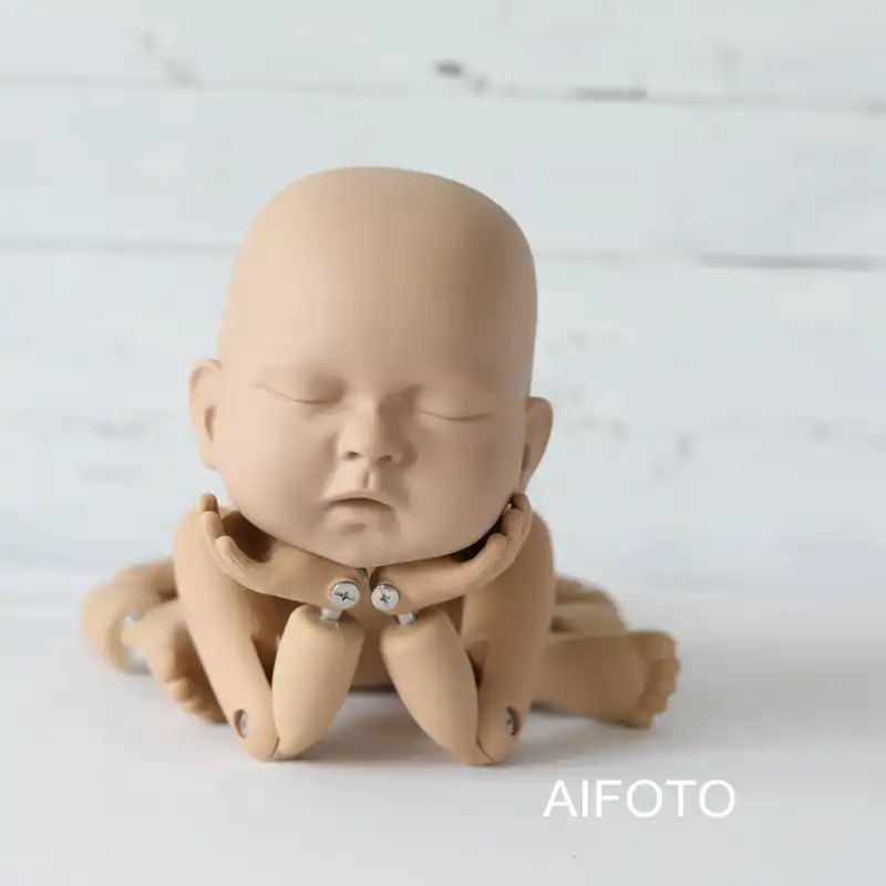newborn photography doll