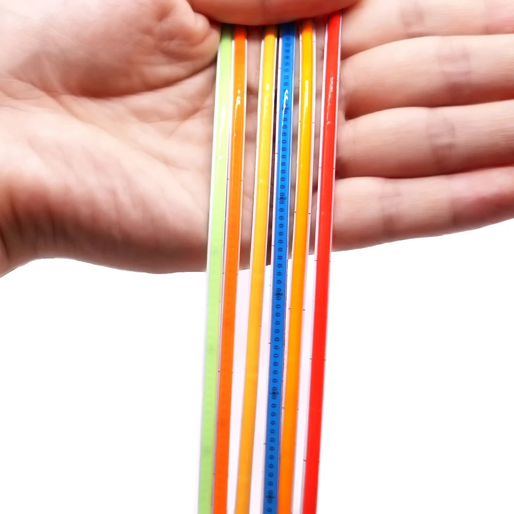 DC 12V 24V Super Thin 4mm Color COB LED Strip Lights for Room Decor Wall Car Frame 480LEDs Blue/Pink/Red LED Tape Ribbon 12 Volt