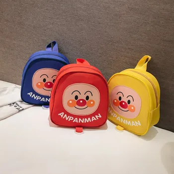 

Anpanman Baikinman Printed Kids Backpack Cute Anime Cartoon Bread Superman Boys Girls Kindergarten School Bags Travel Bag