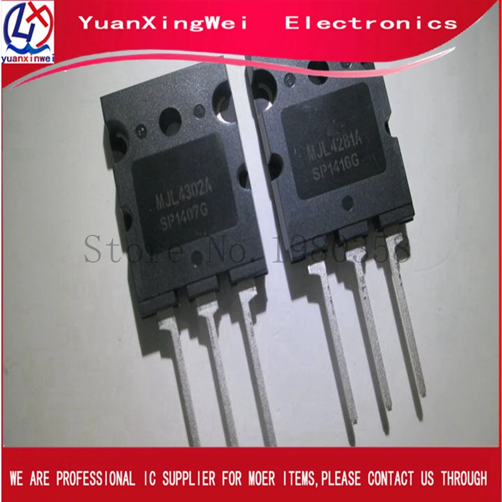 MJL4302A MJL4302 1 шт. + MJL4281A MJL4281 TO-3PL | Электроника