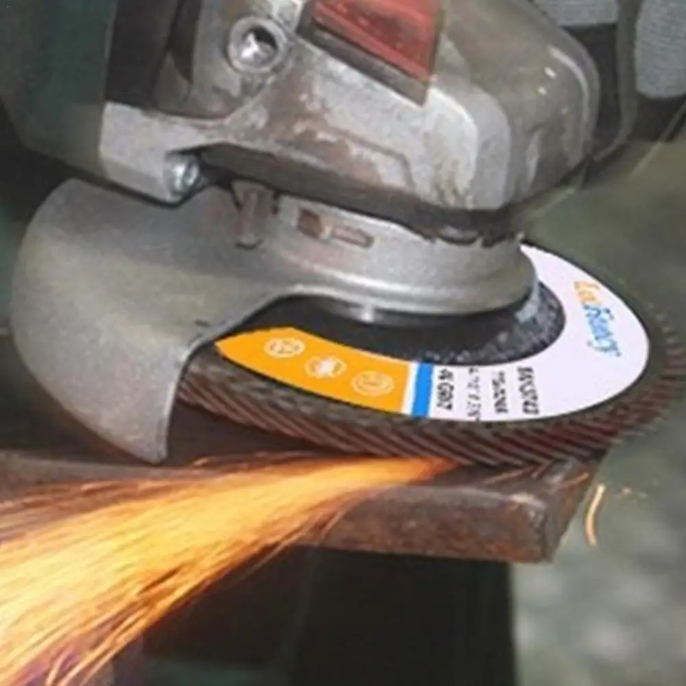 100mm/10pcs Hundred Impeller Grinding Discs Louver Thickening Angle Grinder Polishing Sheet Stainless Steel Polishing Wheel 100mm/10pcs Hundred Impeller Grinding Discs Louver Thickening Angle Grinder Polishing Sheet Stainless Steel Polishing Wheel