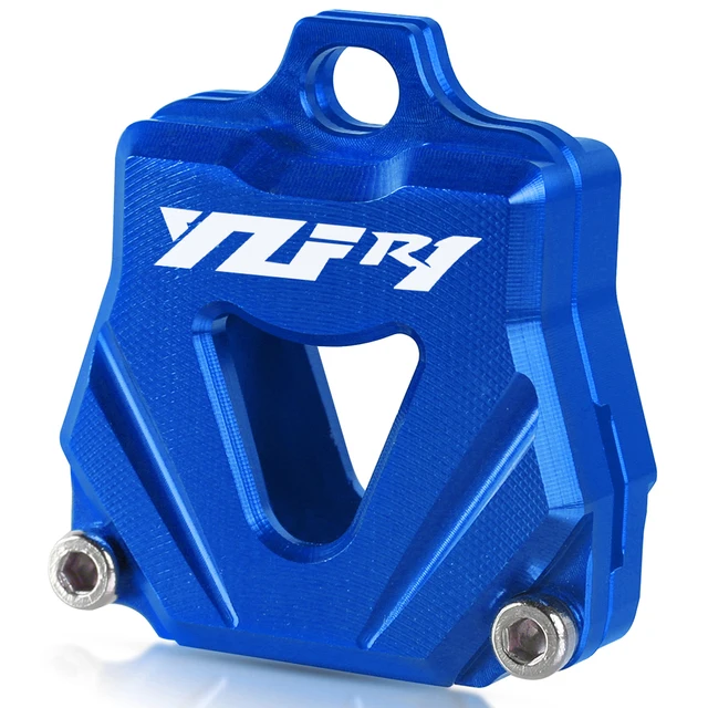 Motorcycle Accessories CNC Key Cover Cap Creative Products Keys Case Shell For Yamaha YZFR25 YZFR6 YZFR3 YZFR1 YZF R25 R6 R3 R1 Blue-YZFR1