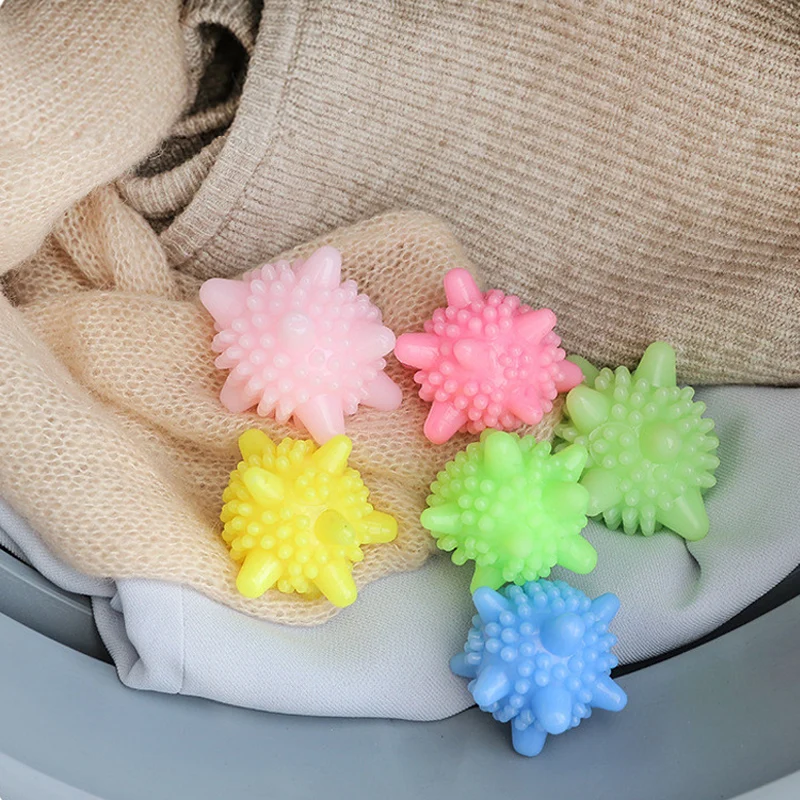 

10 pcs Anti-winding Laundry Ball Home Washing Machine Starfish Solid Cleaning Ball Strong Decontamination Laundry Clean Tools