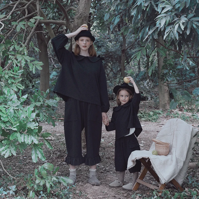 imakokoni original design black baby collar