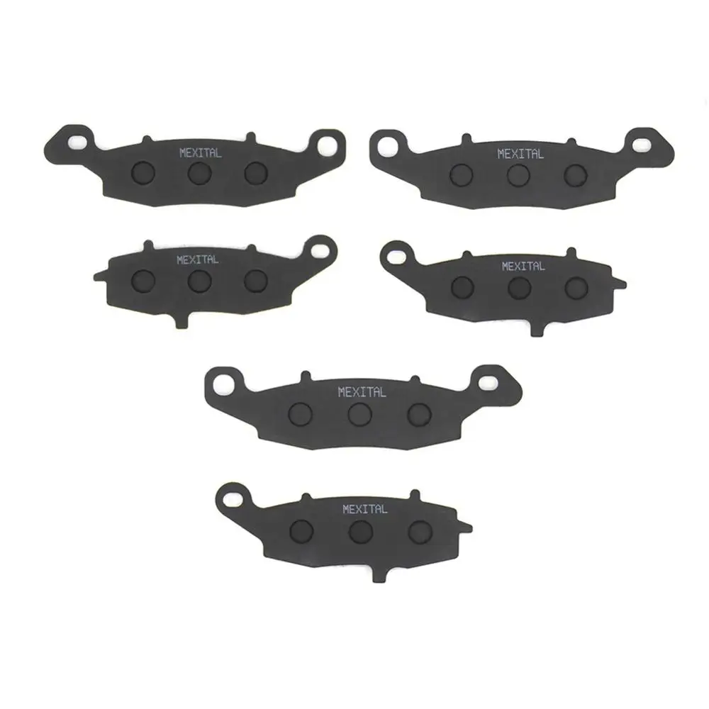 Передние и задние тормозные колодки MEXITAL для мотоциклов Kawasaki ZR 7 750 (99 05) VN 1600 (03 08) 1500