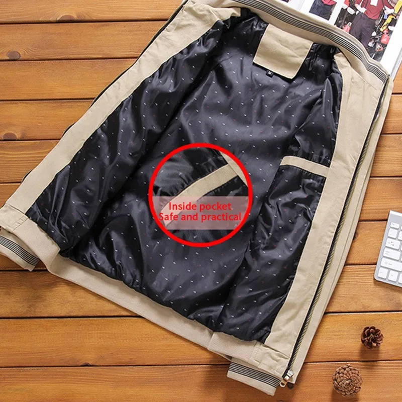 Black Friday 2020 Mountainskin Jackets Mens Pilot Bomber Jacket Male Fashion Baseball Hip Hop Streetwear Coats Slim Fit Coat Brand Clothing