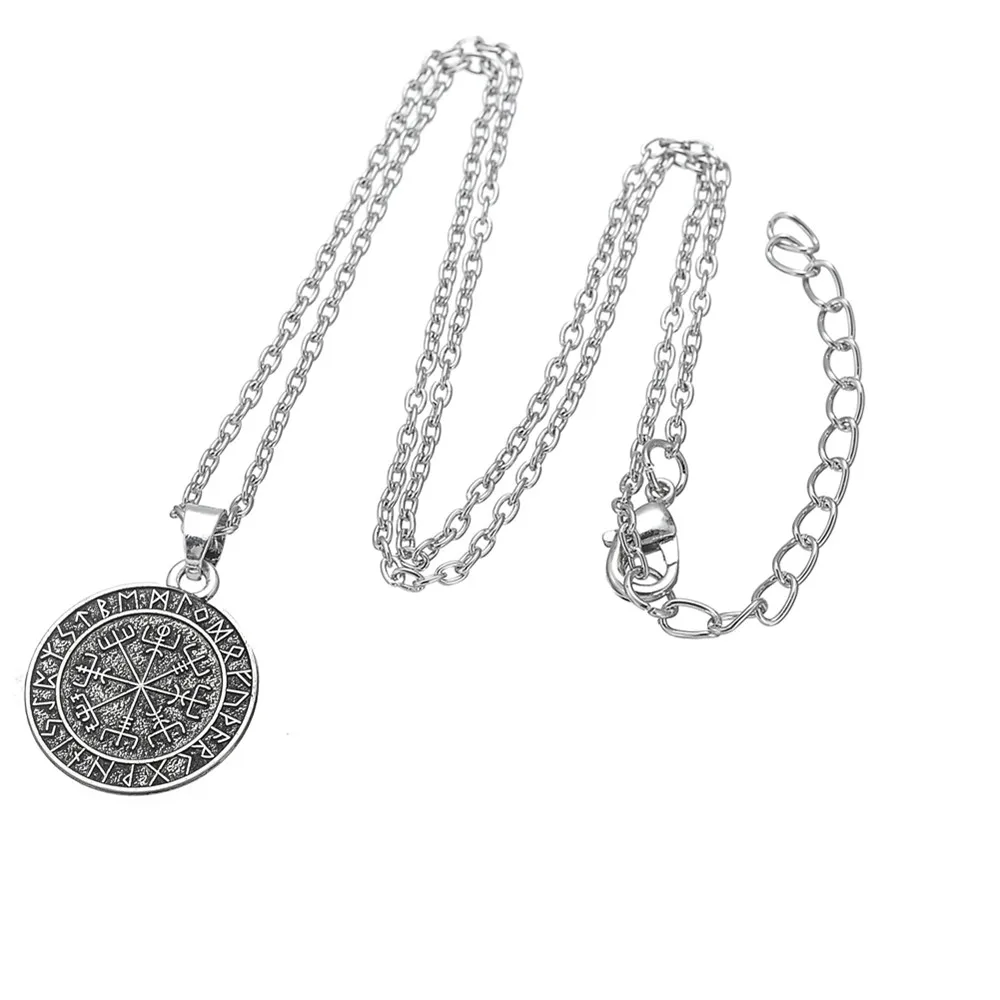 LIKGREAT Compass Vegvisir амулет подвеска ювелирные изделия в подарок для мужчин|Ожерелья с