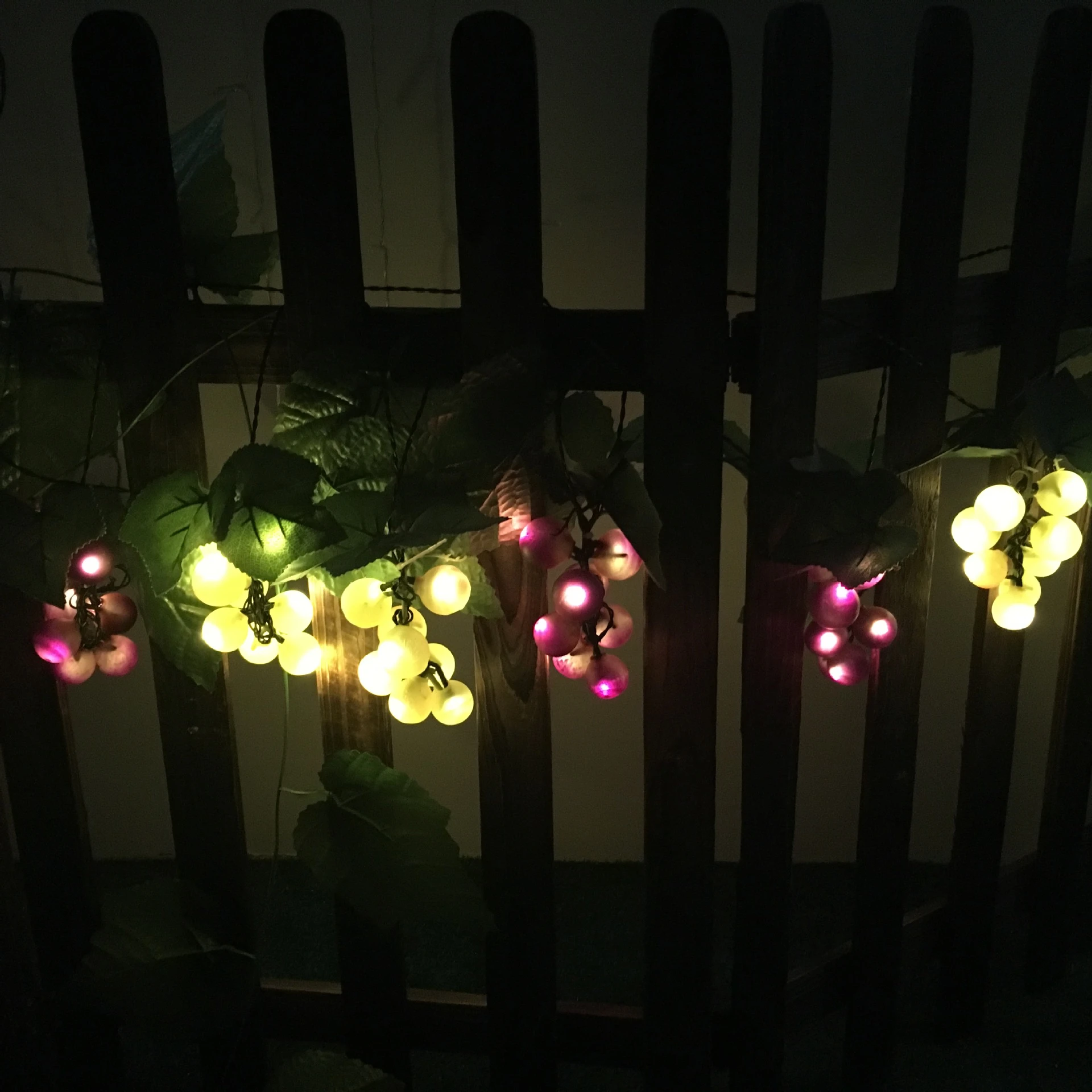 Solar Led String Fairy Buitenverlichting 80 Led Druif Lichten Waterdichte Lamp Voor Thuis Gordijn Tuin Yard Patio Vakantie Decoratie|Zonnenlamp| AliExpress