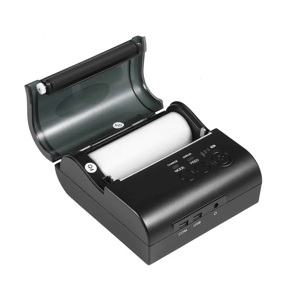 IMP005 3 дюйма 80 мм Bluetooth термопринтер Портативный USB принтер Поддержка компьютера Android поддержка SDK печать логотипа