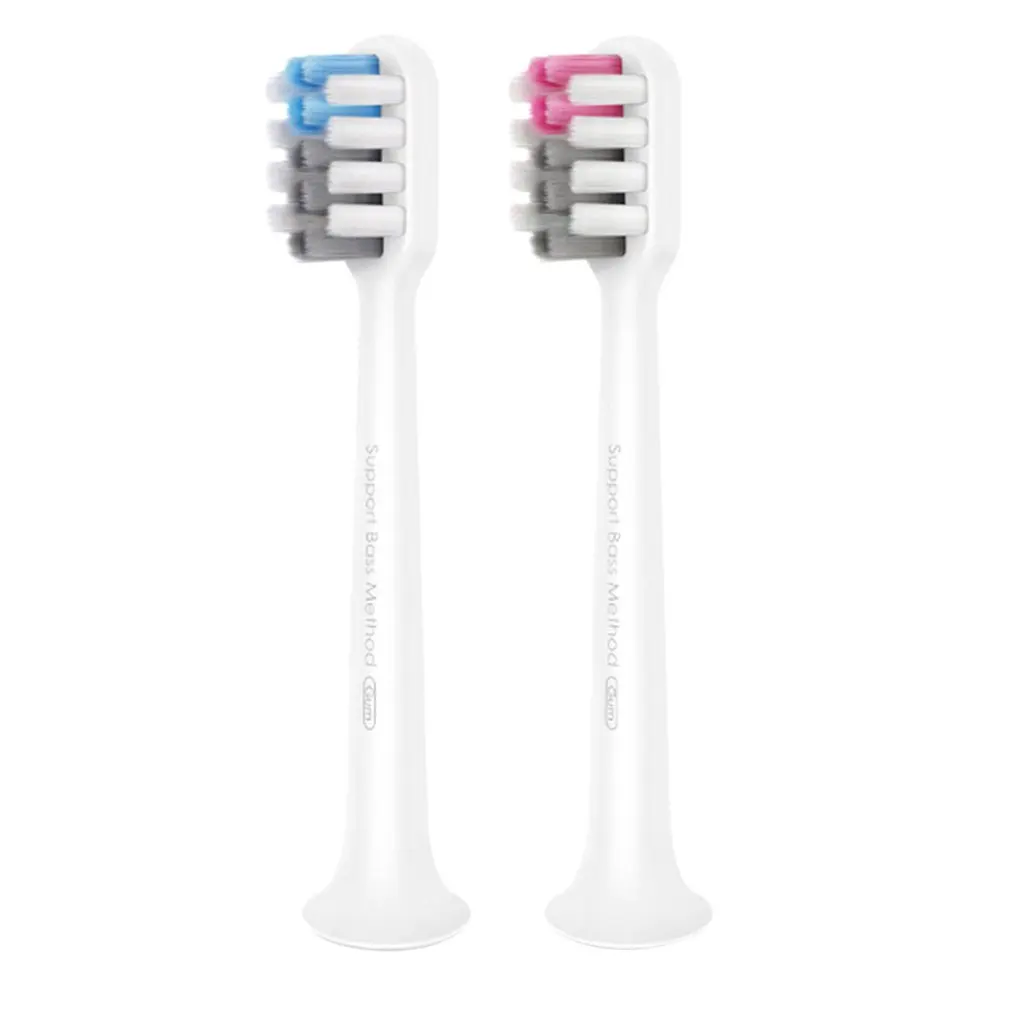 

Xiaomi Sonic Electric Toothbrush Replacement Head Cleaner Sensitive Soft Hair Replacement Brush Head 2Pcs Set