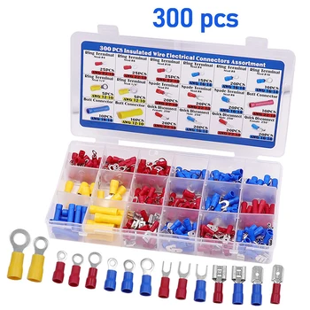 

Tubular Terminal Various Styles Box-packed Electrical Tube Ferrule Terminal Insulated Wire Connector Crimping Terminals Kit Set