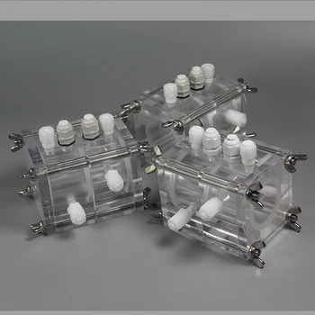 

Microbial reactor of high transparency and high transparency photodegradation pool reactor for microbial fuel cell