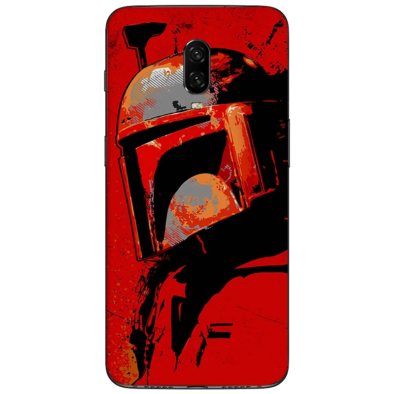 B4 Чехол с рисунком для OnePlus 5 5T 6 6T 7 Pro, силиконовая задняя крышка R2D2 BB8, Звездные войны, кофе, штурмовик, Дарт Вейдер, модный - Цвет: B4