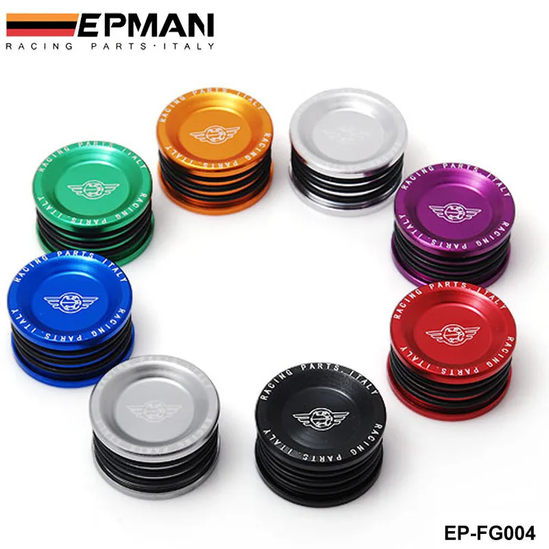 HONDA//ACURA B//H//F-SERIES ALUMI ENGINE BLACK O-RING CAMSHAFT SEAL CAP PLUG BLACK