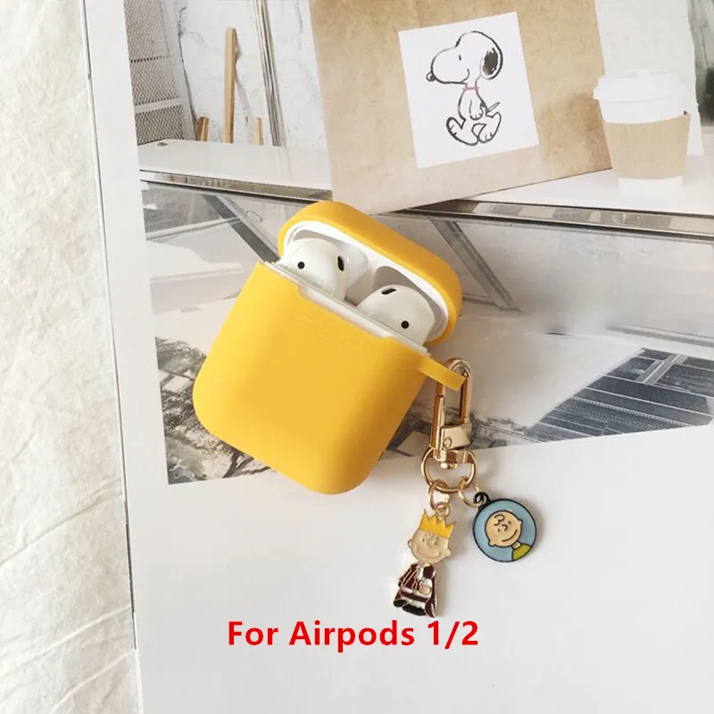 Милый силиконовый чехол с подвеской для Apple Airpods Pro Чехол Аксессуары для наушников Bluetooth защитный чехол - Цвет: 9