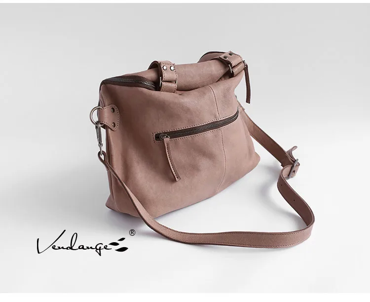 Vendange модная женская сумка ручной работы, кожаная сумка на плечо, Повседневная простая сумка-мессенджер 2577