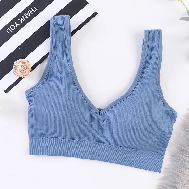 Women Crop Tops Seamless Underwear Female Crop Top Sexy Lingerie