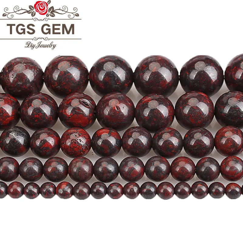 Бусины из натурального камня красные бусины жаспера круглые россыпью подходят
