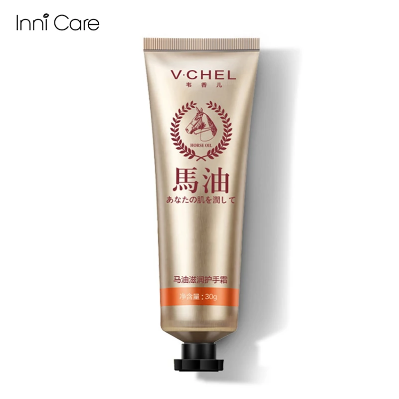 

Horse Oil Hand Cream Moisturizing Nourishing Skin Care Anti Chapping Stab Dry Hand Care Portable Winter Skin Defender