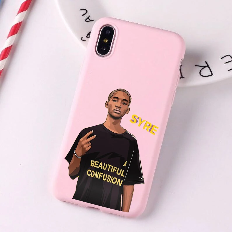 Jaden Smith с иллюстрациями, из мягкого термопластичного полиуретана, силиконовая цветной чехол для телефона для iphone 6/6s, 6 Plus/6s Plus, 7 Plus/8, 7 Plus/8 Plus, X, K, XS, XR, XSMax - Цвет: FHSR-23402