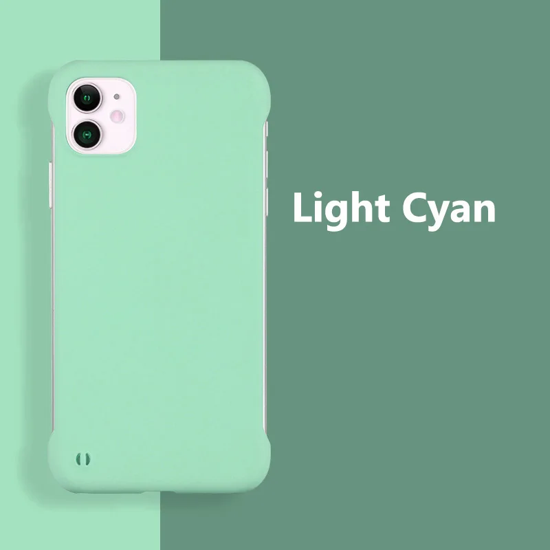 Slim Hard PC Frameless Phone Case For iPhone 13 12 11 Pro Max Mini XR XS X 6 6S 7 8 Plus SE 2 Shockproof Matte Solid Color Cover Slim Hard PC Frameless Phone Case For iPhone 13 12 11 Pro Max Mini XR XS X 6 6S 7 8 Plus SE 2 Shockproof Matte Solid Color Cover