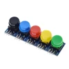 5pcs 12X12MM Big key module Big button module Light touch switch module with hat High level output for arduino or raspberry pi 3 ► Photo 3/3