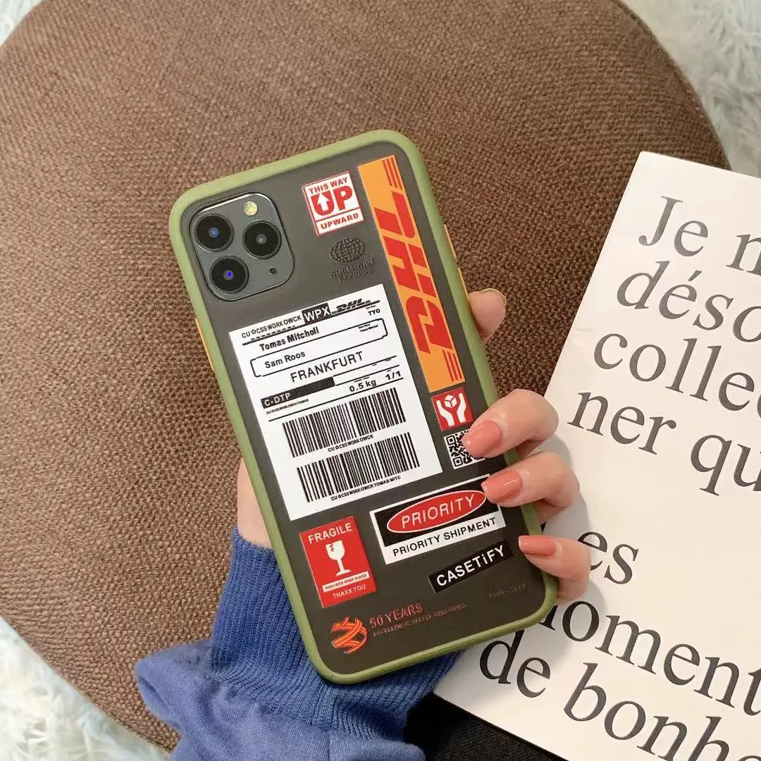 Модные Экспресс телефонные чехлы DHL формы для iPhone 11 Pro Max 7 8 6 6s Plus X XR XS Мягкий