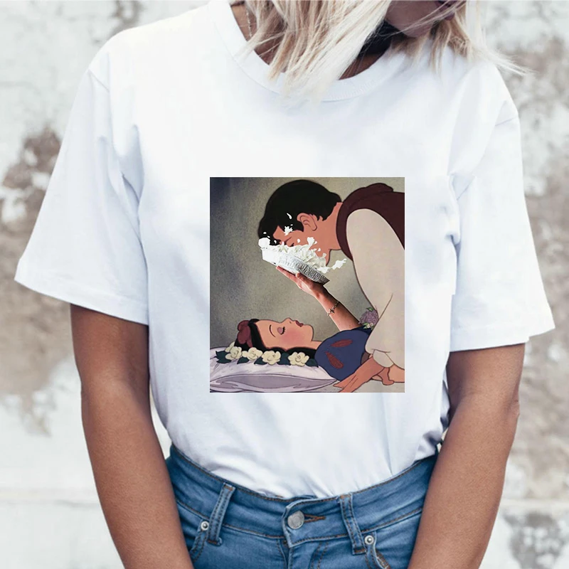 

Summer Tshirt Womens Casual Print T Shirt O-neck Short Sleeve Top Loose T-shirts 3xl Basic Clothing Camisas De Moda Mujer 2020