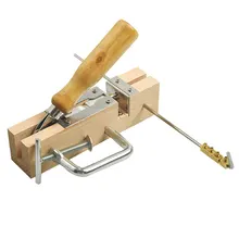 Деревянный перфоратор, оцинкованный Борер для пчелиного бурения, пчеловоды, пчеловодство, рама, оборудование для пчеловодства, ушко, дырокол, машина, гребни