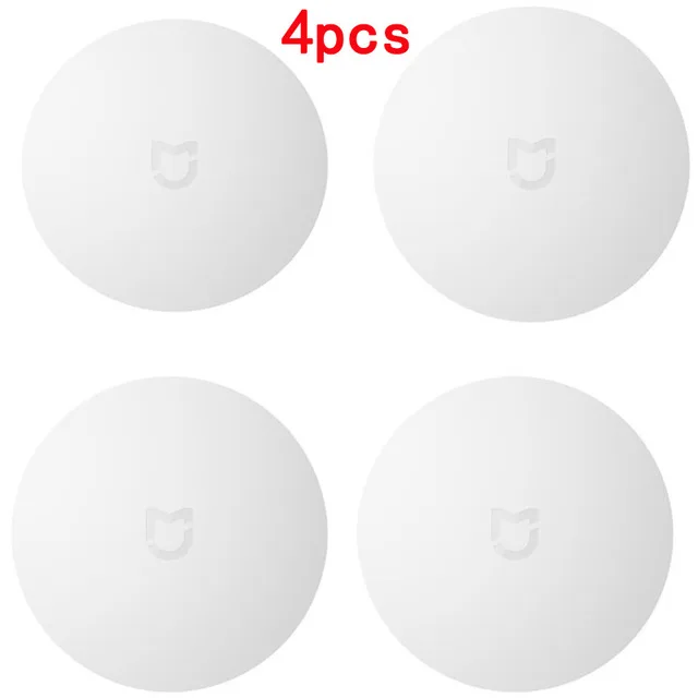 4PCS Xiaomi mi jia mi беспроводной переключатель для xiaomi умный дом центр управления умный Многофункциональный белый переключатель в коробке - Цвет: 4PCS