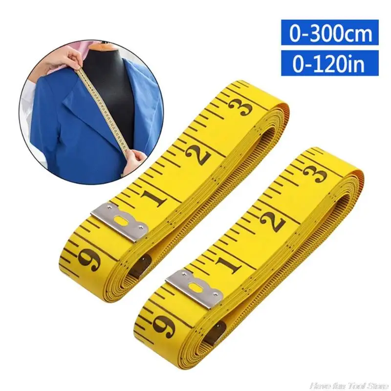 1.5m 3m Body Measuring Ruler Sewing Tailor Tape Measure Mini Soft Flat  Ruler Centimeter Meter Sewing Measuring Tape - China Promotional Gift,  Promotional Item