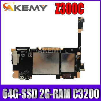 

New! Maximum configuration original For Asus ZenPad 10 Z300C Tablets motherboard mianboard logic board W/ 64G-SSD 2G-RAM C3200
