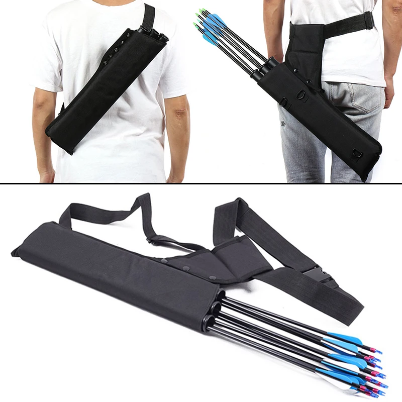 

General Archery Arrow Quiver Tube Arrow Holder Portable Back / Waist Arrow Bag For Hunting Recurve Bow Arrow Bag