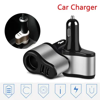 

Mayitr 12-24V Dual USB Car Charger Socket Power Adapter Dual USB Electronic Cigarette Lighter Lighter Charger Socket Splitter