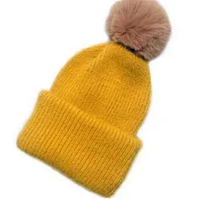 Серия Han, Осень-зима, НОВАЯ шапка, шарф и воротник, теплая вязаная шерстяная шапка для маленьких мальчиков и девочек, MAO qiu T574