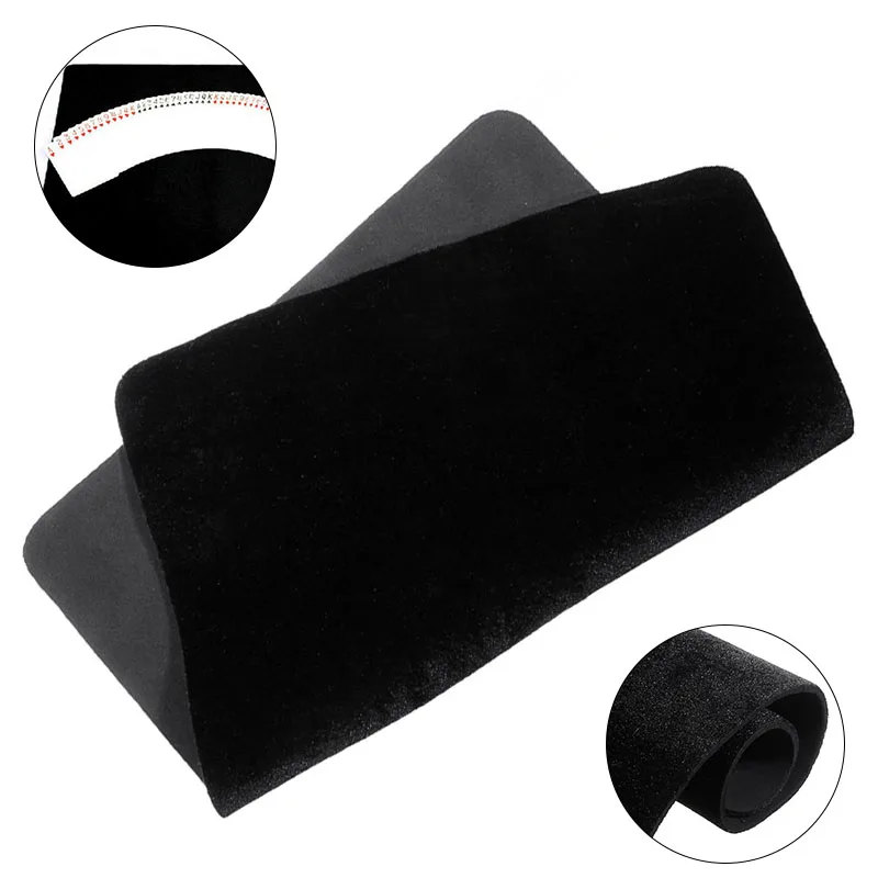Black Playing Card Mat Pad Close Up Magic Magicians Poker Mat 
