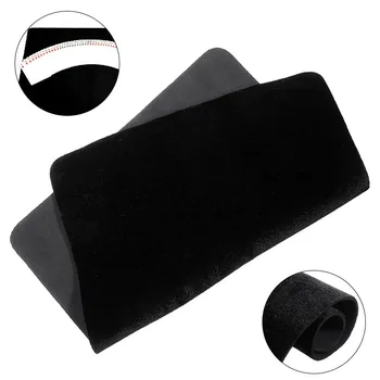 

Black Playing Card Mat Pad Close-Up Magic Magicians Poker Mat Performance Tool for Board Game 42cmx30cm