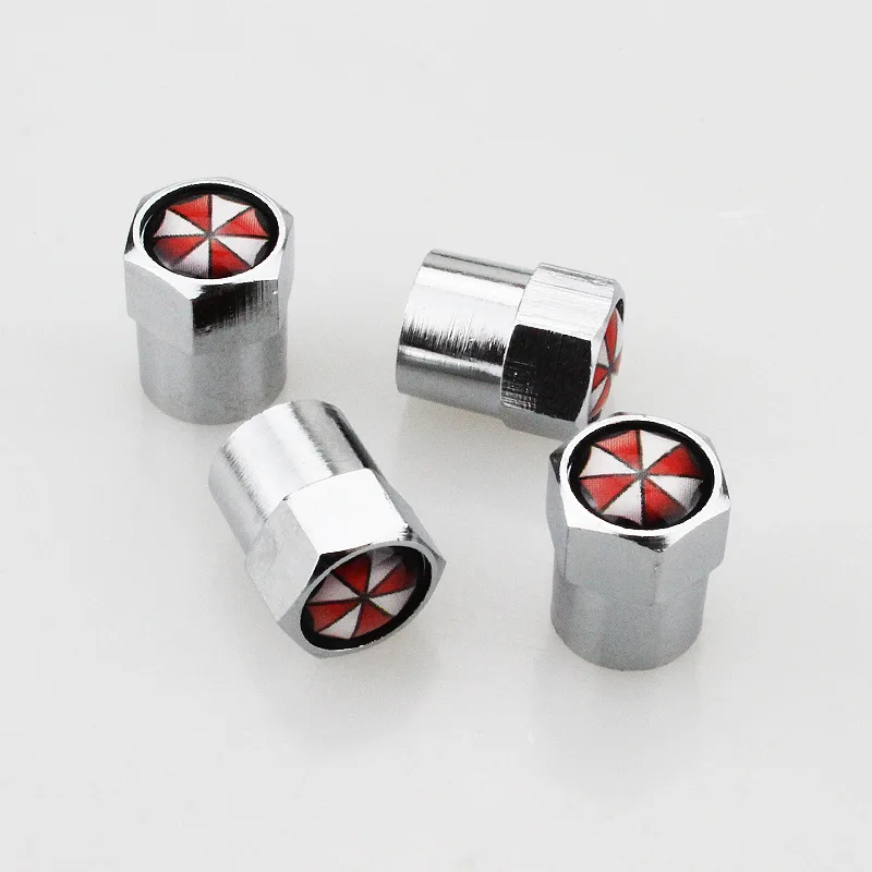 4 шт. автомобильный Стайлинг из алюминиевого сплава Umbrella corporation автомобильные