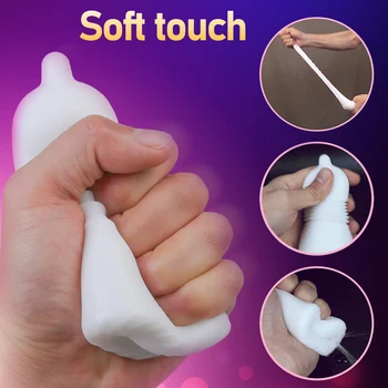 Masturbators For Men Real Pussy Male Vacuum Sucking Pocket Cup Transparent Vagina Masturbation Sex Toys Adults 18 Intimate Goods 5