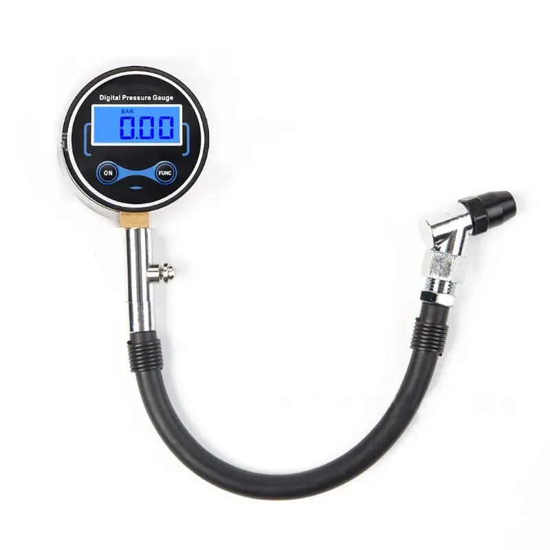 

Digital Tire Pressure Inflator Gauge Meter 200PSI LCD Display Car Truck Monitor
