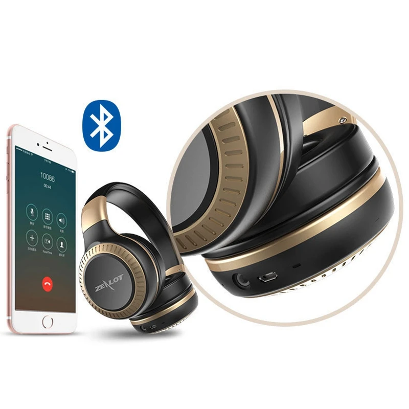 ZEALOT B20 гарнитура Bluetooth гарнитура Спортивная компьютерная беспроводная гарнитура складная беспроводная Bluetooth гарнитура наушники