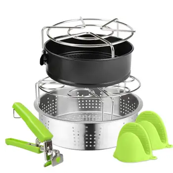 

Accessories for Instant Pot,Steamer Basket,Egg Steamer Rack, Pressure Cooker Accessories,Oven glove