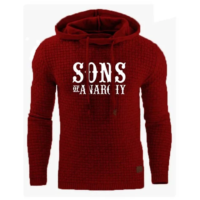 SOA Sons of anarchy, модные мужские толстовки с капюшоном, спортивная одежда для мужчин, Повседневный свитер, зимняя флисовая толстовка в стиле хип-хоп, спортивная одежда G - Цвет: as picture