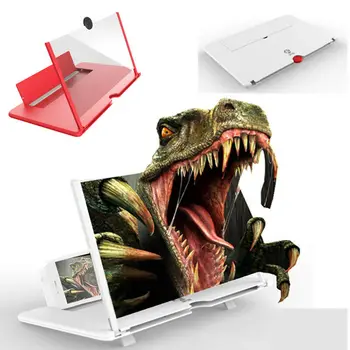 

12‘ 3D Enlarged Screen Mobile Phone Amplifier Magnifier Bracket Cellphone Holder