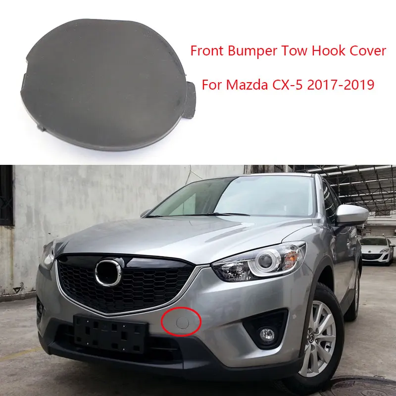 1 шт. передний бампер Буксировочный Крюк Крышка для Mazda CX-5 2017 2018 2019 - Цена: 643,97 руб.